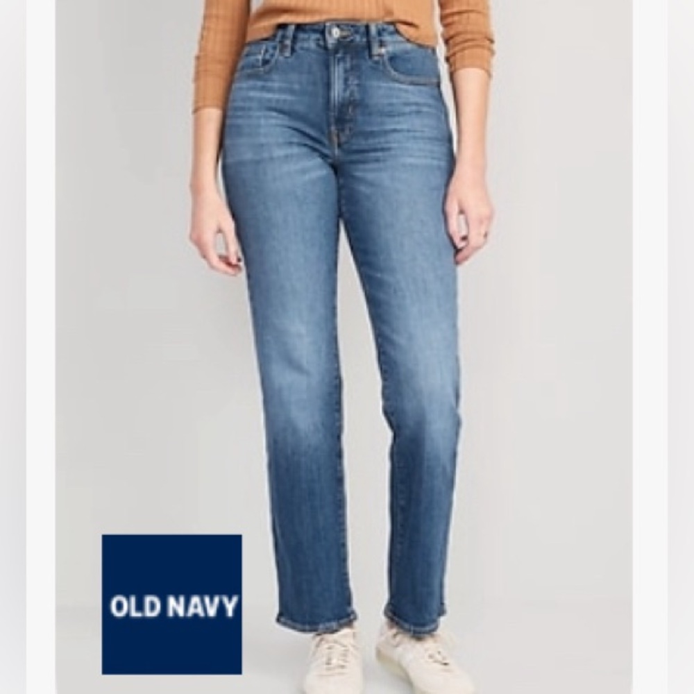 High waisted OG straight leg jeans SOLD OUT STYLE